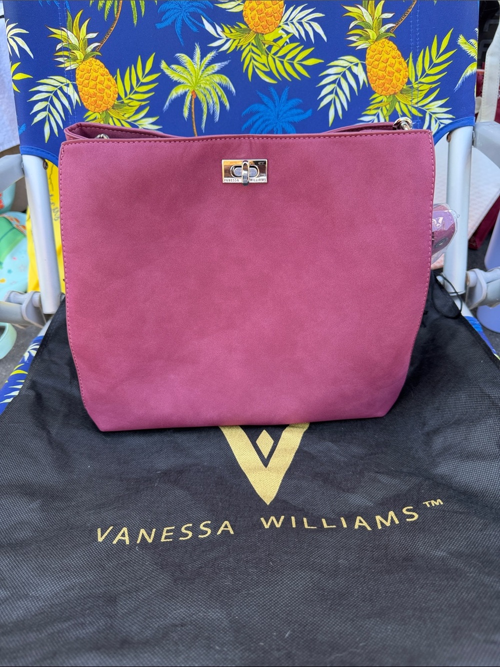 Vanessa Williams Pink Shoulder Bag